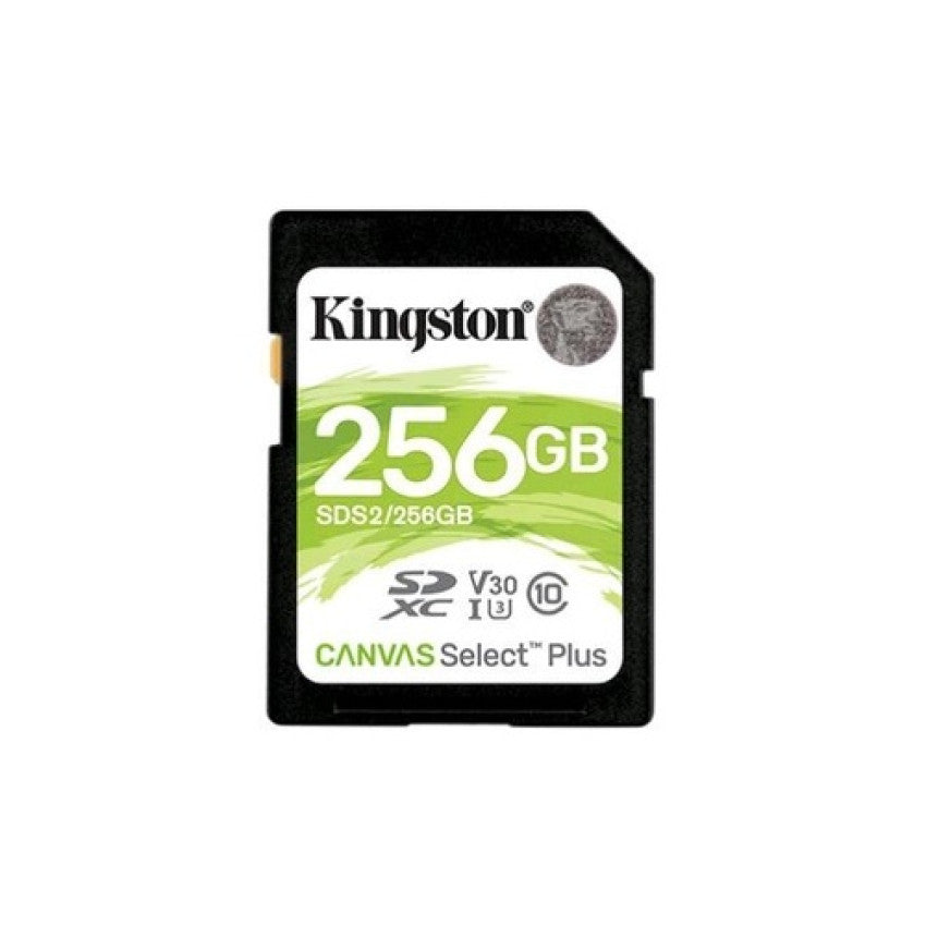 Kingston 256gb Sdxc Canvas Select Plus 100r C10 (SDS2/256GB)