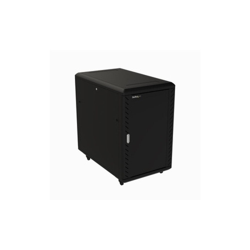 StarTech 18u 19in Mobile It Server Rack Cabinet (RK1836BKF)