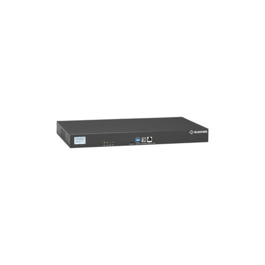 Black Box Console Server - Pots Modem, Dual 10/100/1000, 48-port, Gsa, Taa (LES1748AR2)