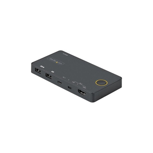StarTech 2 Port Usb-a + Hdmi/usb-c Kvm Switch 4k (SV221HUC4K)