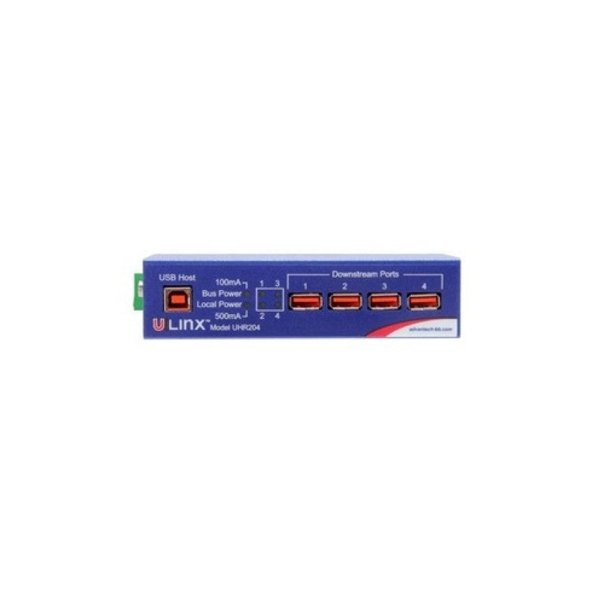 B+B Smartworx Usb 4 Port Industrial Hub (BBUHR204)