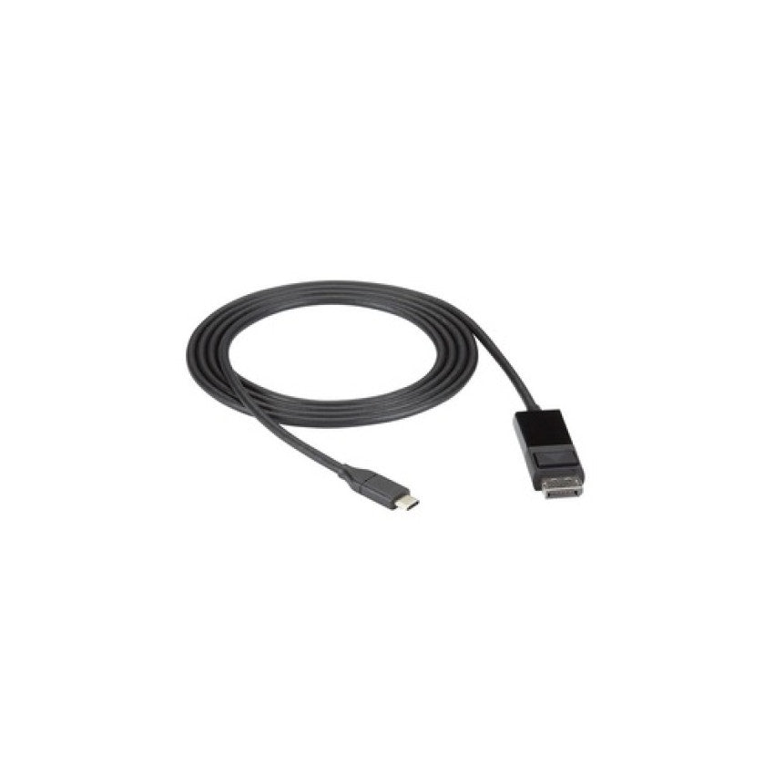 Black Box Usb-c Adapter Cable - Usb-c To Displayport Adapter, 4k60, Dp 1.2 Alt Mode, 6-ft. (1.8-m) (VAUSBC31DP12006)