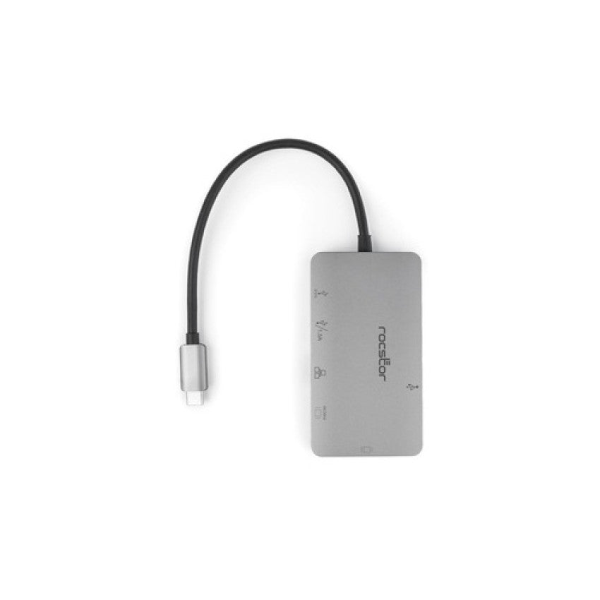 Rocstor Usb-c Multiport Adp+pd Charging (Y10A249A1)