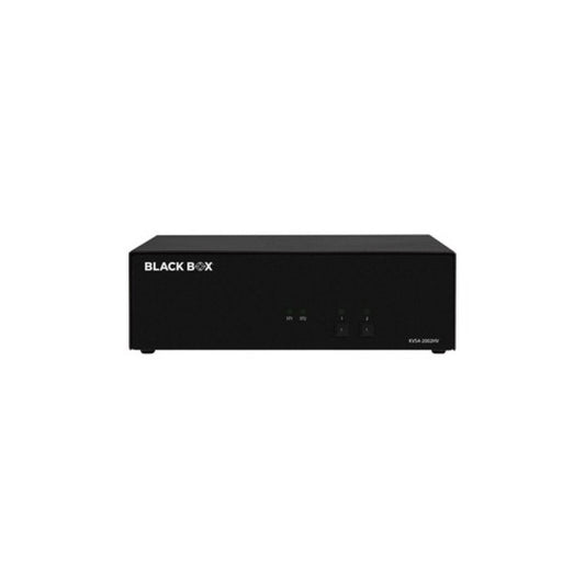 Black Box Secure Kvm Switch - 2-port, Dual-monitor, Flexport Hdmi/displayport, Taa If Outside Tape Is Not Broken (KVS42002HV)