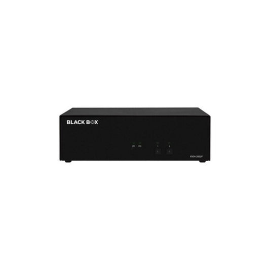 Black Box Secure Kvm Switch - 2-port, Dual-monitor, Displayport, Taa If Outside Tape Is Not Broken (KVS42002V)