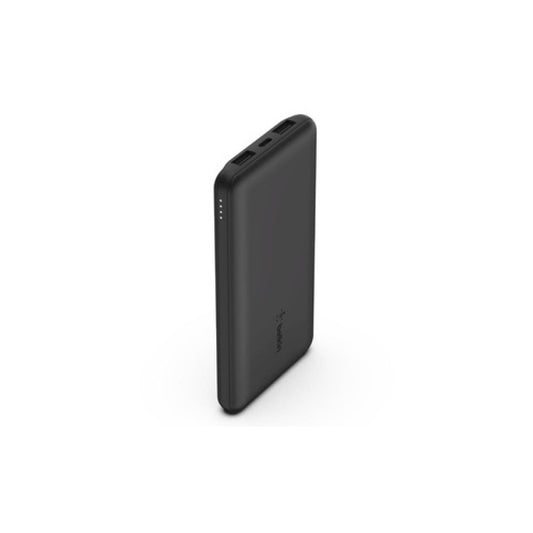 Belkin 10k Power Bank, Usb-a & C 15w, Black (BPB011BTBK)