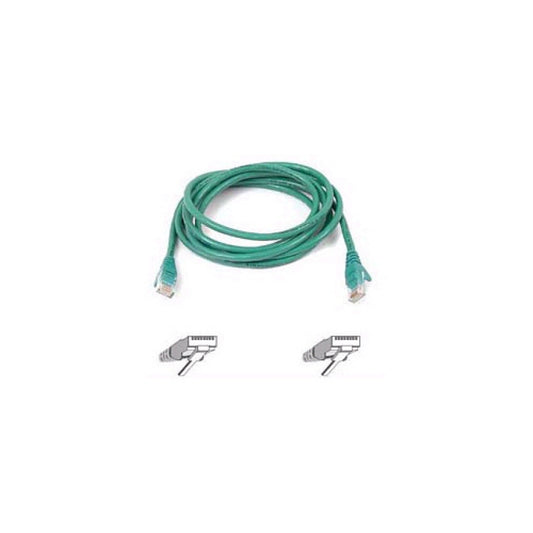 Belkin 15ft Cat6 Snagless Patch Cable Green (A3L98015GRNS)