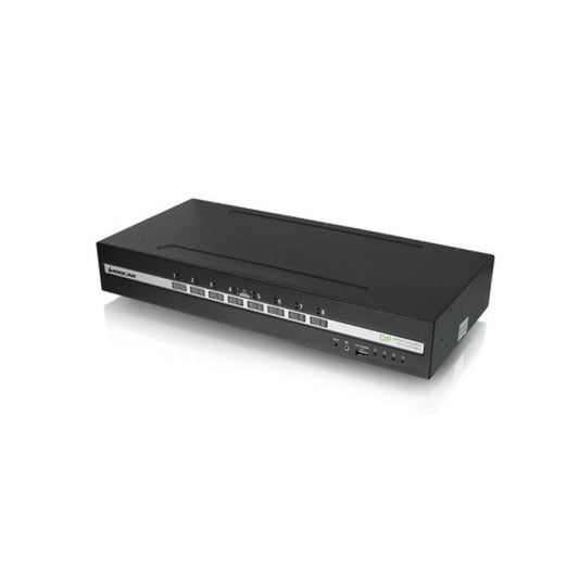 Iogear 8-port Dual View Displayport Pp4.0 Secure Kvm Switch W/audio, Cac, Taa (GCS1428TAA4C)