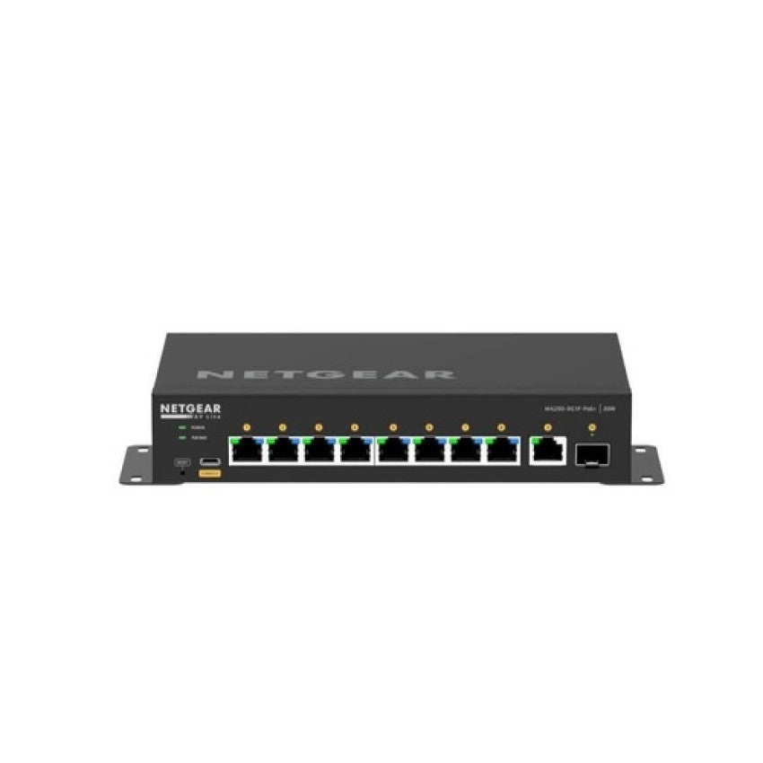 NETGEAR Av Line M4250-9g1f-poe+ Fully Managed Desktop Switch (GSM4210PD100NAS)