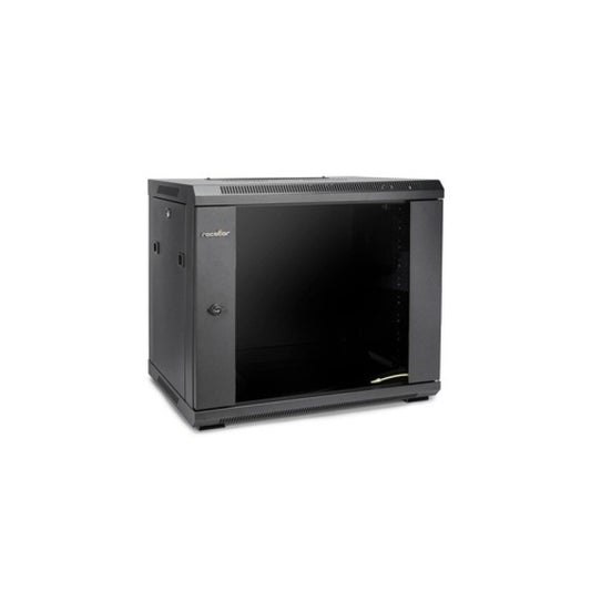 Rocstor Solidrack 9u Rack Enclosure - Black (Y10E002B1)