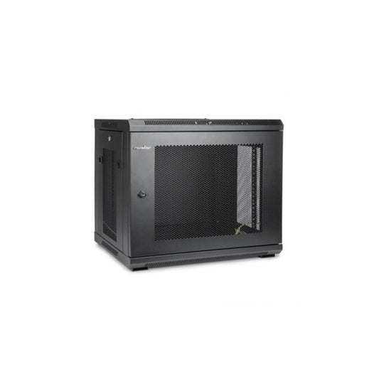 Rocstor Solidrack 9u Rack Vented Enclosure-black (Y10E005B1)