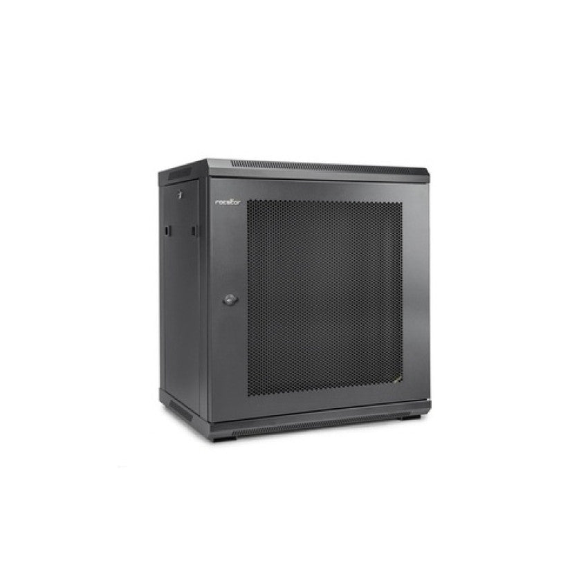 Rocstor Solidrack 12u Rack Vented Enclosure-blk (Y10E006B1)