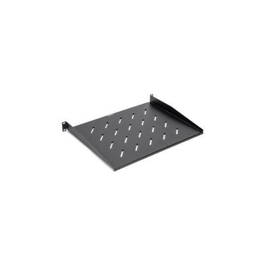 Rocstor 1u Rack Vented Shelf - Black (Y10E017B1)