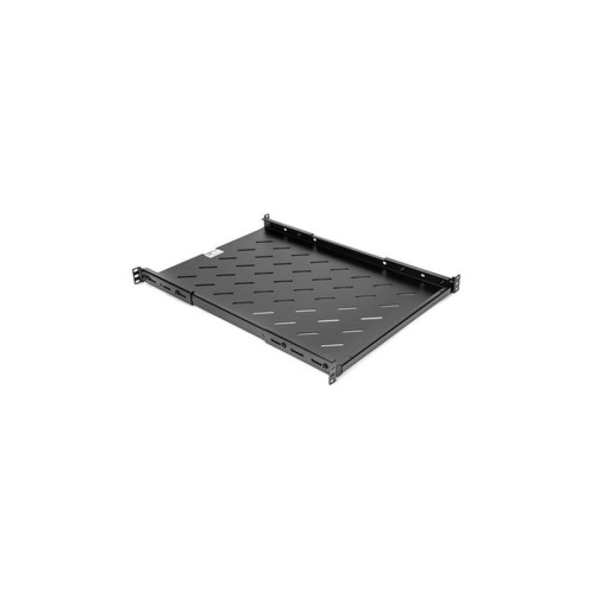 Rocstor 1u Rack Vented Shelf - Black (Y10E021B1)