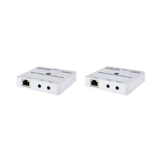 Monoprice Blackbird 4k Hdmi Extender Over Ethernet_ Cat5e/6/7_ 70m_ Poc_ Hdmi Loop Out_ Smart Edid (43959)