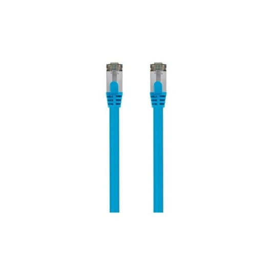 Monoprice Entegrade Series Cat8 26awg S/ftp Ethernet Network Cable_ 2ghz_ 40g_ 25ft_ Blue (41029)