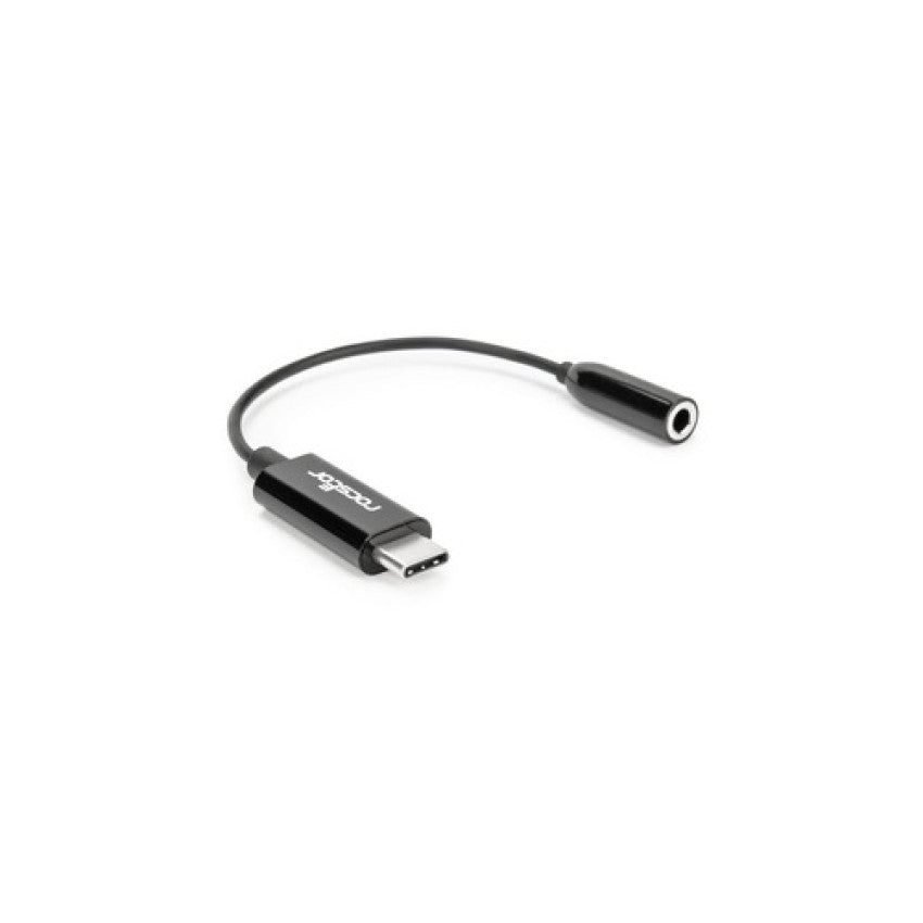 Rocstor Usb-c To 3.5mm Audio Adapter -24-bit Dac (Y10A244B1)