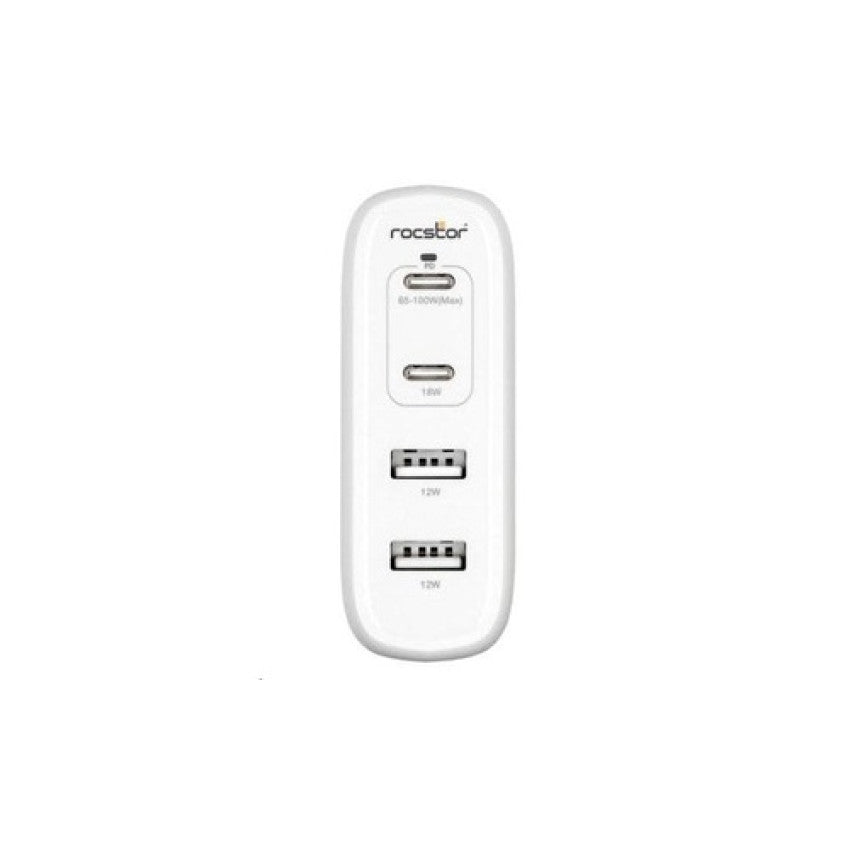 Rocstor 100w Smart Usb-c Power Adapter-4 Devices (Y10A245W1)