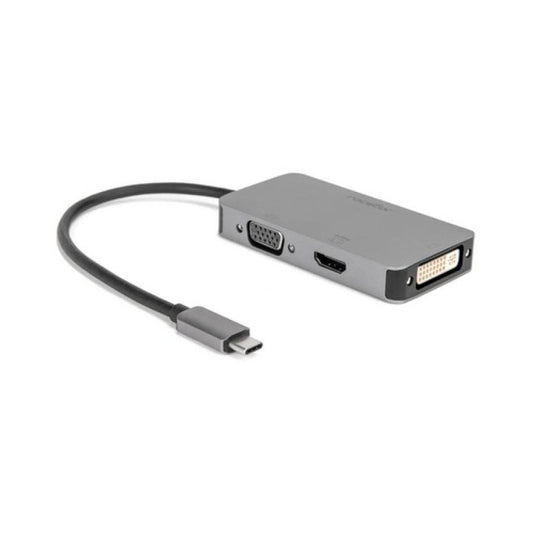 Rocstor Usb-c Multiport Adapter - Aluminum Grey (Y10A266A1)