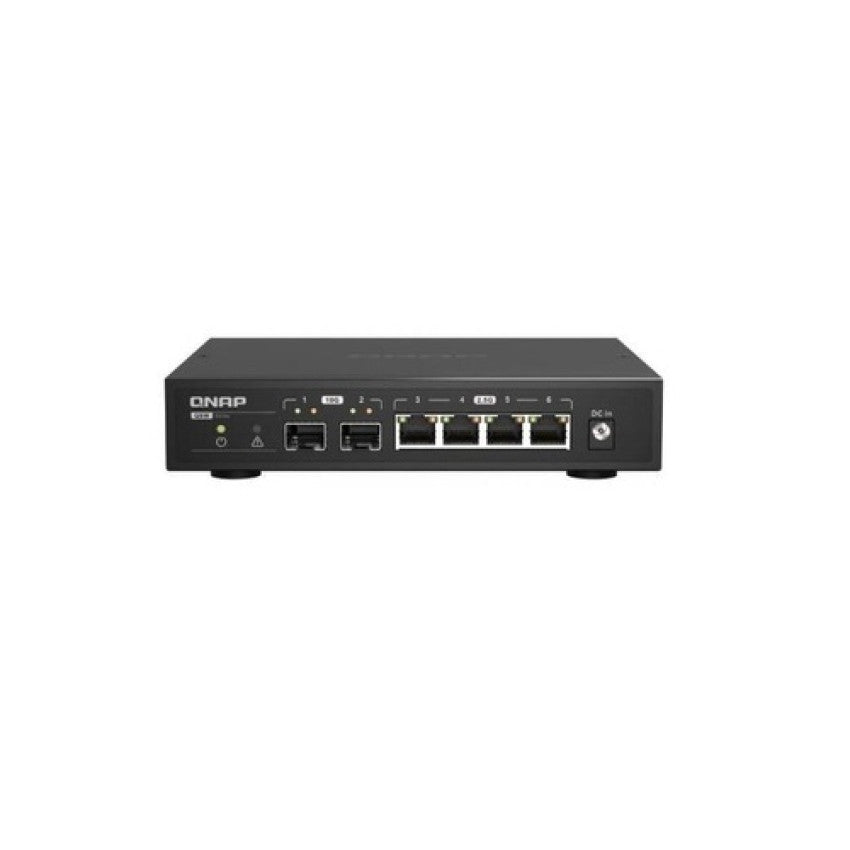 QNap Desktop Qsw-2104-2s-us, Unmanaged Switch, 4 P (QSW21042SAUS)