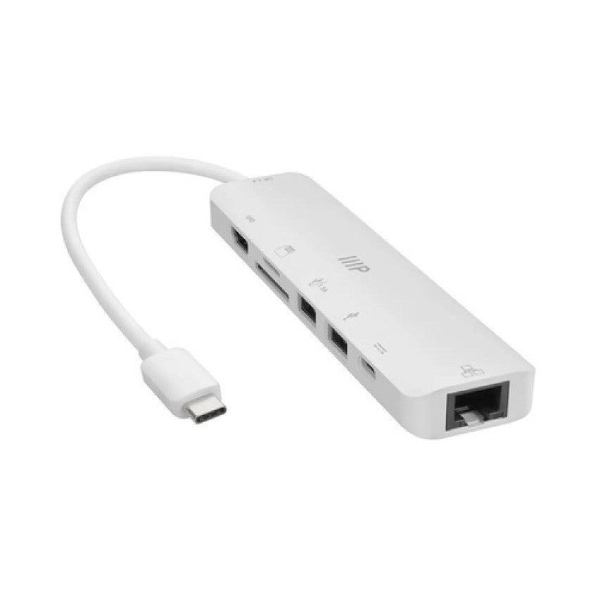Monoprice 7-in-1 Usb-c Multiport 4k Hdmi Adapter (43790)
