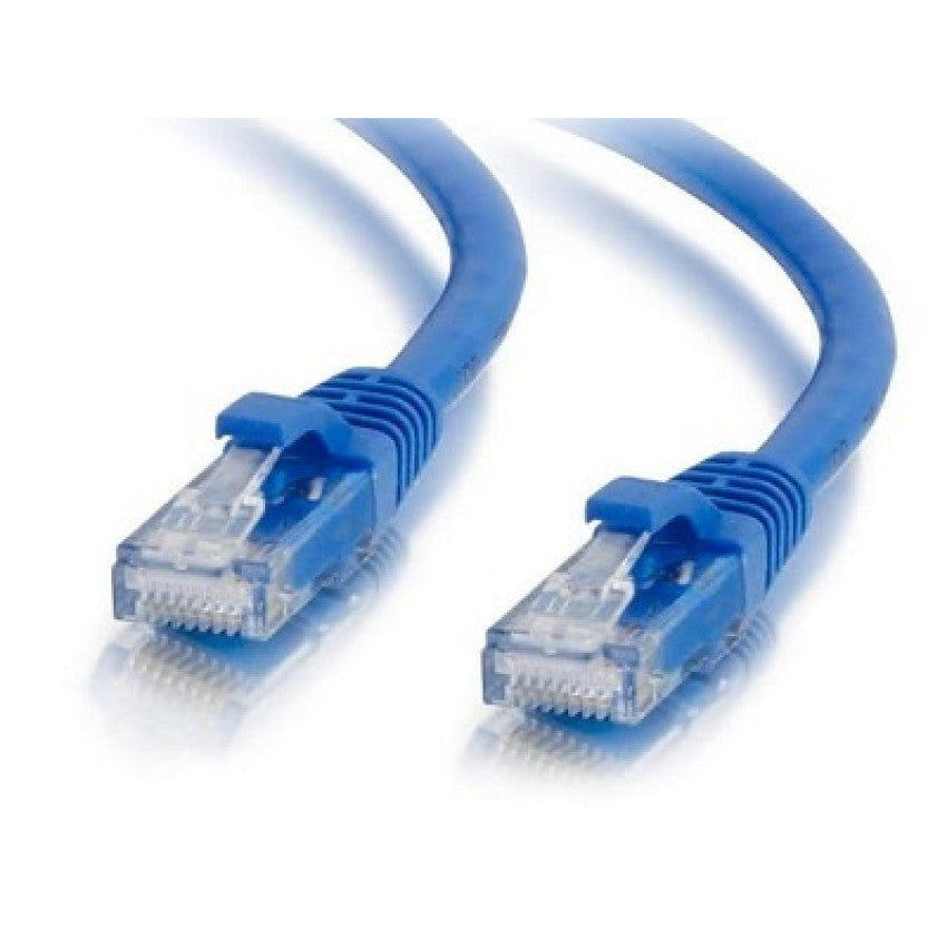 C2G 12ft Cat6a Blue Slim Ethernet (C2G30135)