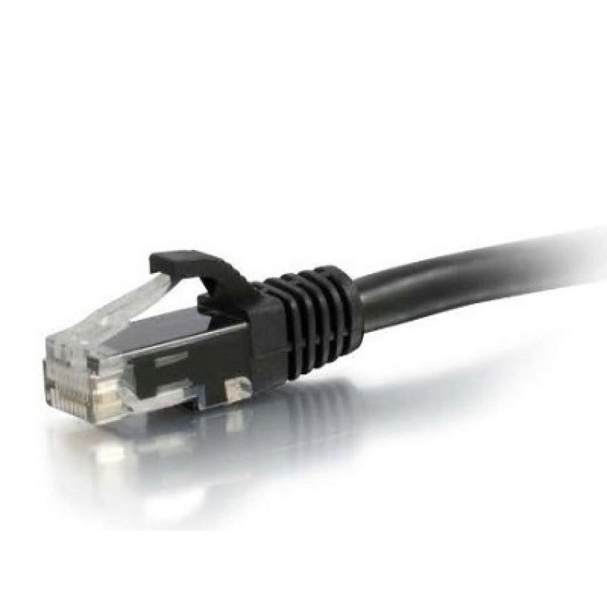 C2G 10ft Cat6a Black Slim Ethernet (C2G30148)
