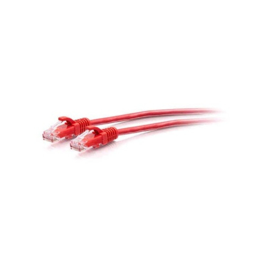 C2G 1ft Cat6a Red Slim Patch Cable (C2G30160)