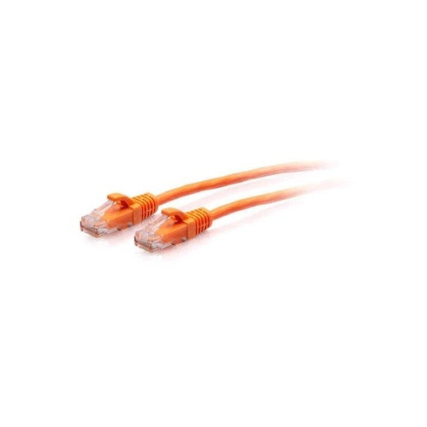 C2G 7ft Cat6a Orange Slim Ethernet (C2G30177)