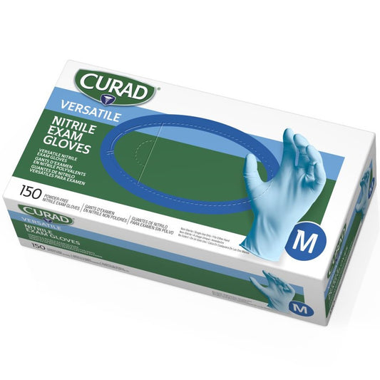 Curad Powder-free Nitrile Disposable Exam Gloves (CUR9315)