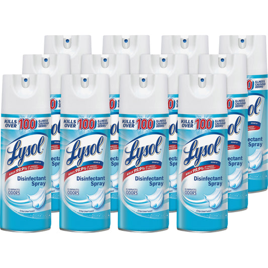 Lysol Crisp Linen Disinfectant Spray (74186CT)