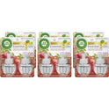 Air Wick Scented Oil Refill, 0.67 oz, Apple Cinnamon Medley, 2/Pack, 6 Packs/Carton (80420CT)