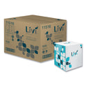 Livi VPG Select Cube Facial Tissue, 2-Ply, White, 90 Sheets/Box, 36 Boxes/Carton (11516)