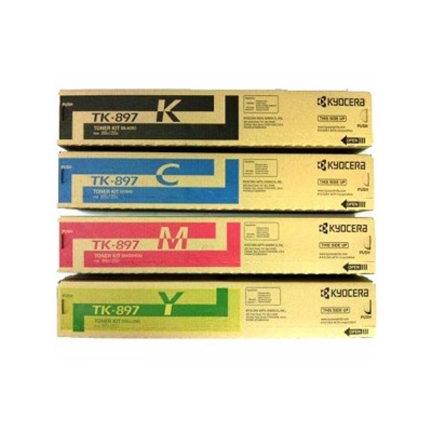 Kyocera TK897 Toner Cartridge Set