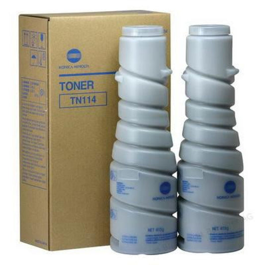 Konica Minolta TN114 Black Toner Cartridge