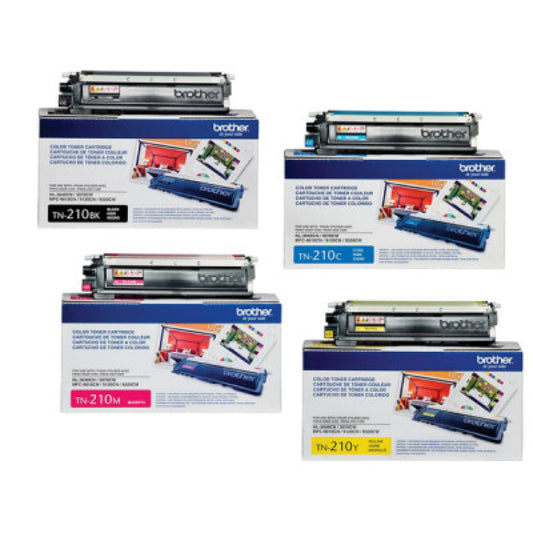 Brother TN210 Toner Cartridge Set