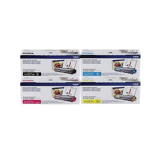 Brother TN221 Toner Cartridge Set