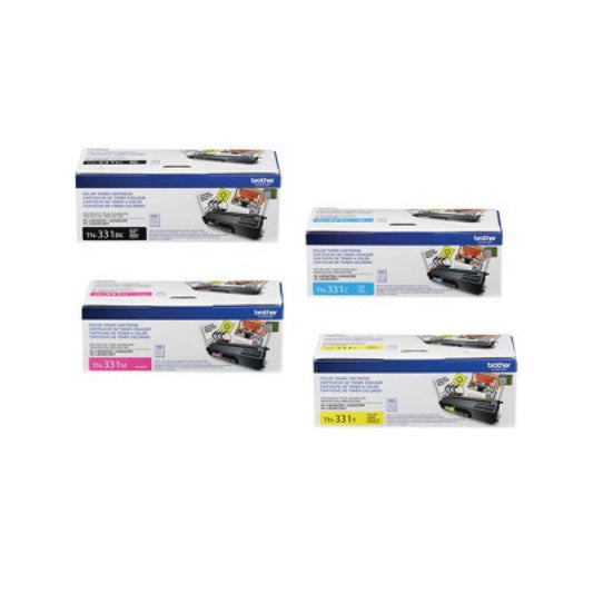 Brother TN331 Toner Cartridge Set