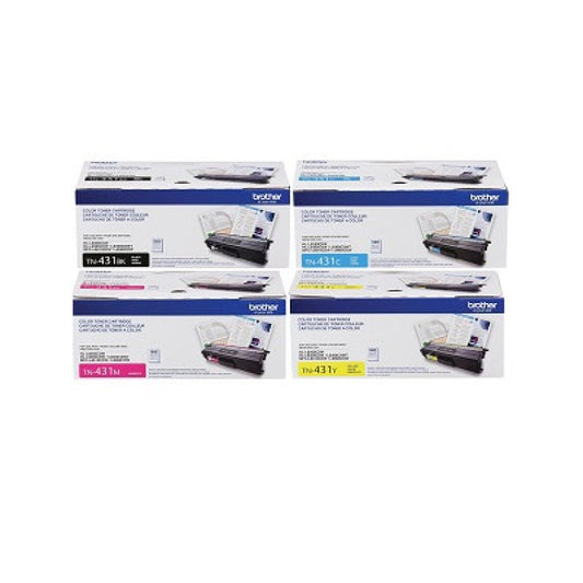 Brother TN431 Toner Cartridge Set