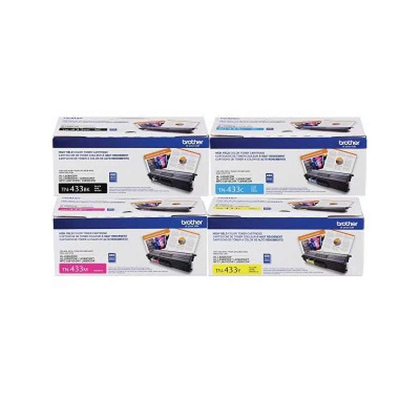 Brother TN433 Toner Cartridge Set