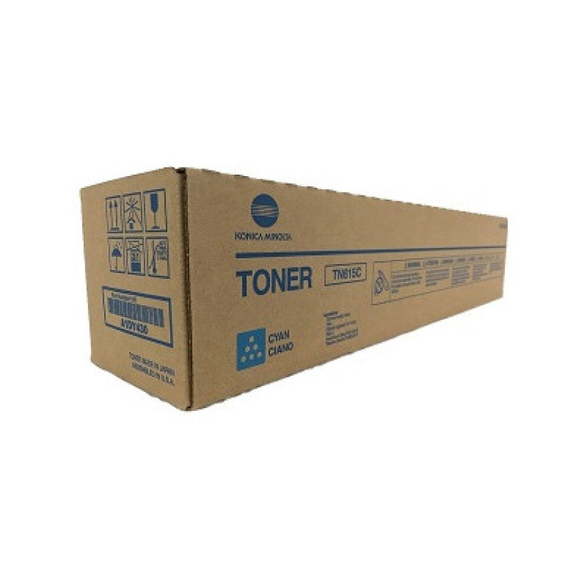 Konica Minolta TN615C Cyan Toner Cartridge