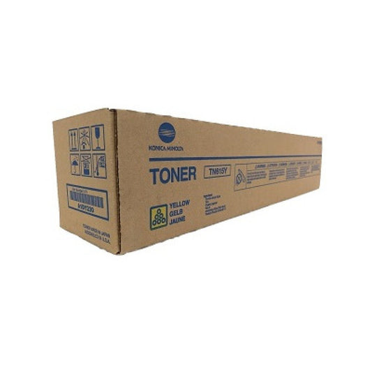 Konica Minolta TN615Y Yellow Toner Cartridge