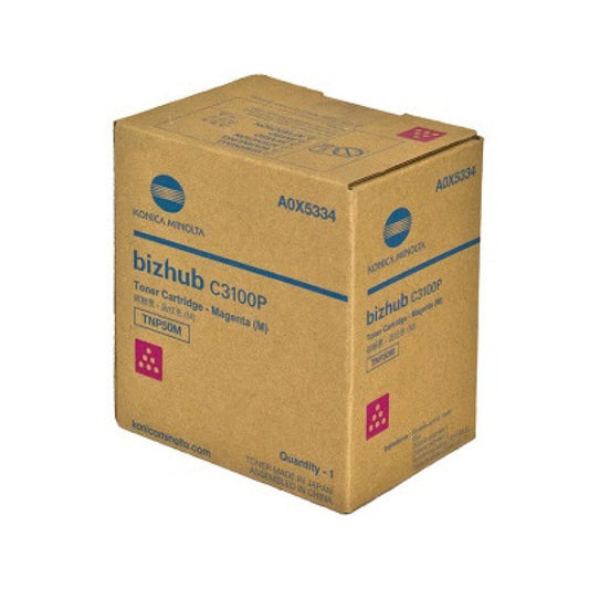 Konica Minolta TNP50M Magenta Toner Cartridge