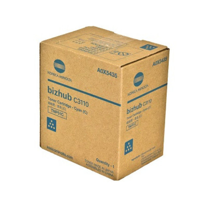 Konica Minolta TNP51C Cyan Toner Cartridge