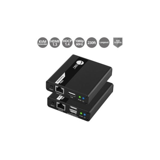 SIIG Hdmi Usb Kvm Over Cat6 Extender - 70m (CEH27411S1)