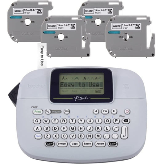 Brother PTM95BP Label Maker Bundle