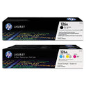 HP 126A Toner Cartridge Bundle