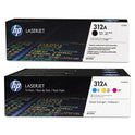 HP 312A Toner Cartridge Bundle